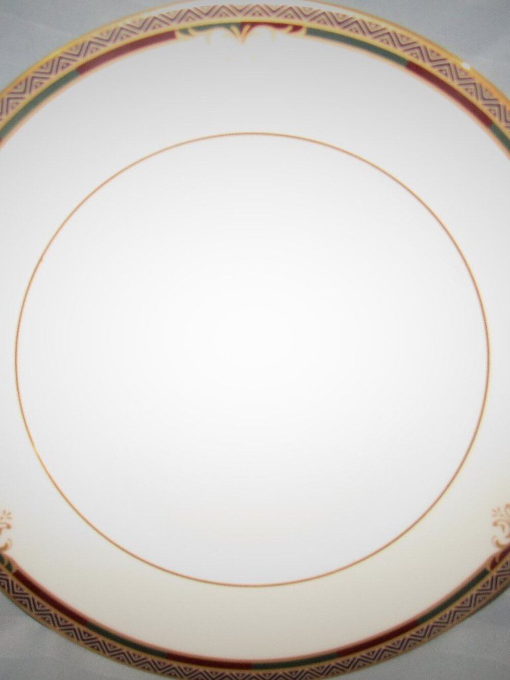 Noritake Lady Quentin 6.5" Bread Plate, Pattern 4730, Gold Gilt Trim L623